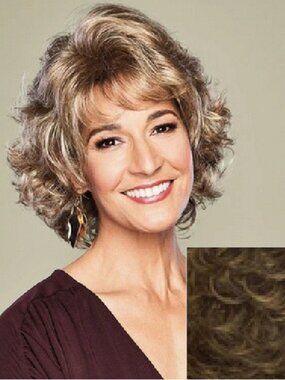 The Wig Company "Tori" in medium golden brown